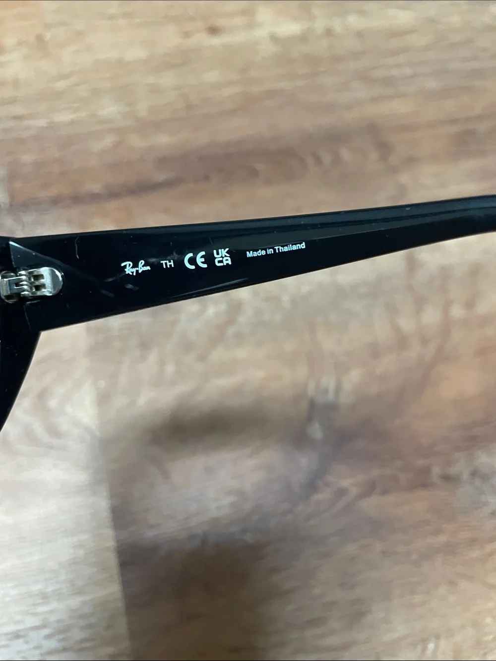 Ray-Ban Women’s Black Geometric Cat-Eye Sunglasses